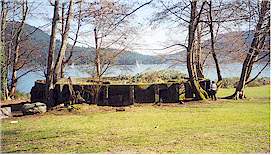 Old Dollarton Mill burner base