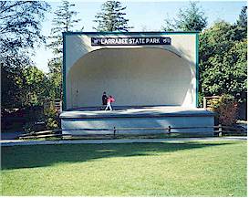 Stage at Larrabee State Park