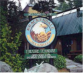 The eagle festival in January is centered around the Brackendale Art Gallery