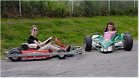 Racing kart and Formula 440 kart
