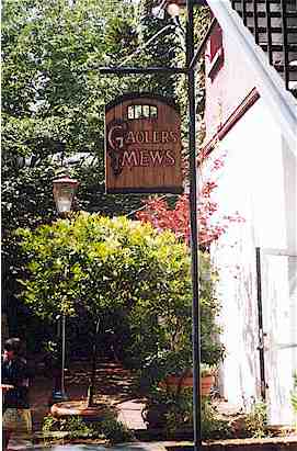 Gaolers Mews, site of Vancouver's first jail