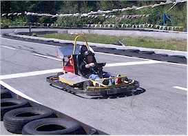 Taking the checkered flag
