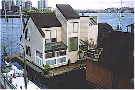 Granville Island float home
