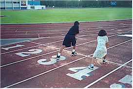 On your mark, get set, go!