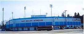 Nat Bailey Stadium is like ol'
time rock and roll
