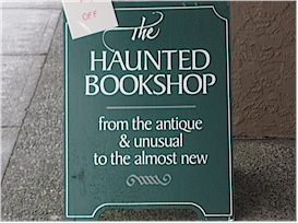 The Haunted Bookshop
is Vancouver Island's oldest bookstore