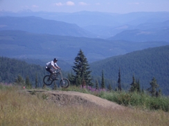 Biking on top of the world