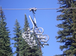 The high-speed lift has you up no time flat
