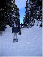 Snowshoeing with the kids is usually a "are we having fun yet?" experience