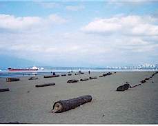 Spanish Banks beach