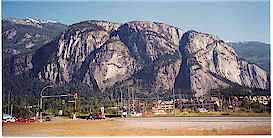 A climbing favourite: the Stawamus Chief
