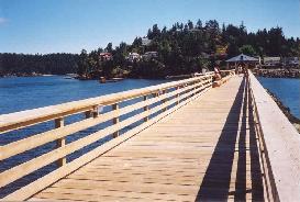 Wharf at Gibsons Landing