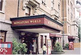 It's a small, small world...Minature world at the Empress Hotel
