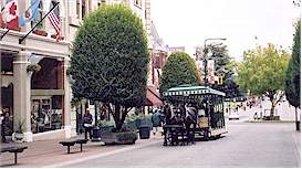 Horse-drawn tram going up Government Street