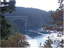 The bridge at Deception Pass