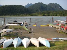 Here's the place that we rented the canoes