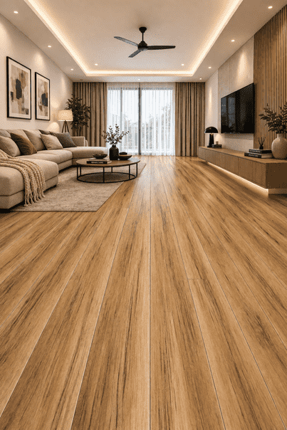 Premium Farmhouse Oak Wood Finish Vinyl Plank Flooring 6"x36" 2mm Waterproof Flexible Floor Tile