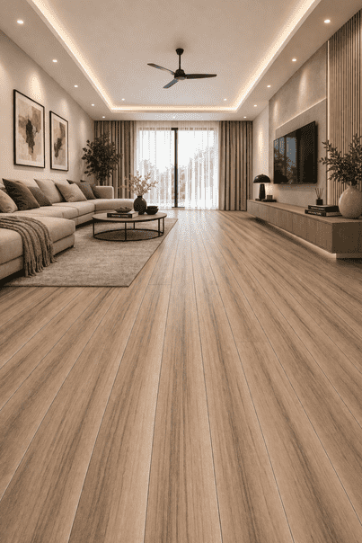 Premium Soft Maple Wood Finish Vinyl Plank Flooring 6"x36" 3mm Waterproof Flexible Floor Tile