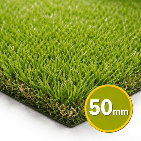 Premium 50MM Artificial Grass Carpet High Density UV Protected Indoor Outdoor Garden Lawn Turf