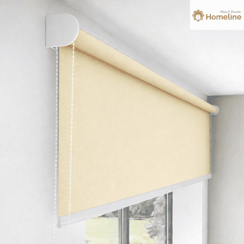 Premium Roller Blind UV Protected Window Shade Chain Operated Indoor Home Office