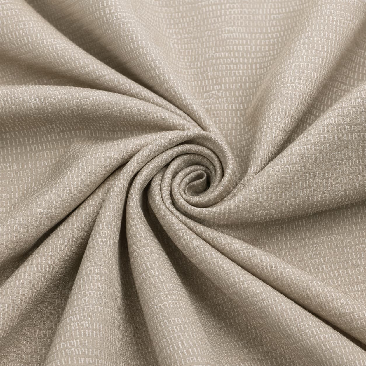 Premium Unstitched Curtain Fabric Material with Fine Textured Micro-Hatch Patterns for Custom Window Drapes and Home Living Room Upholstery