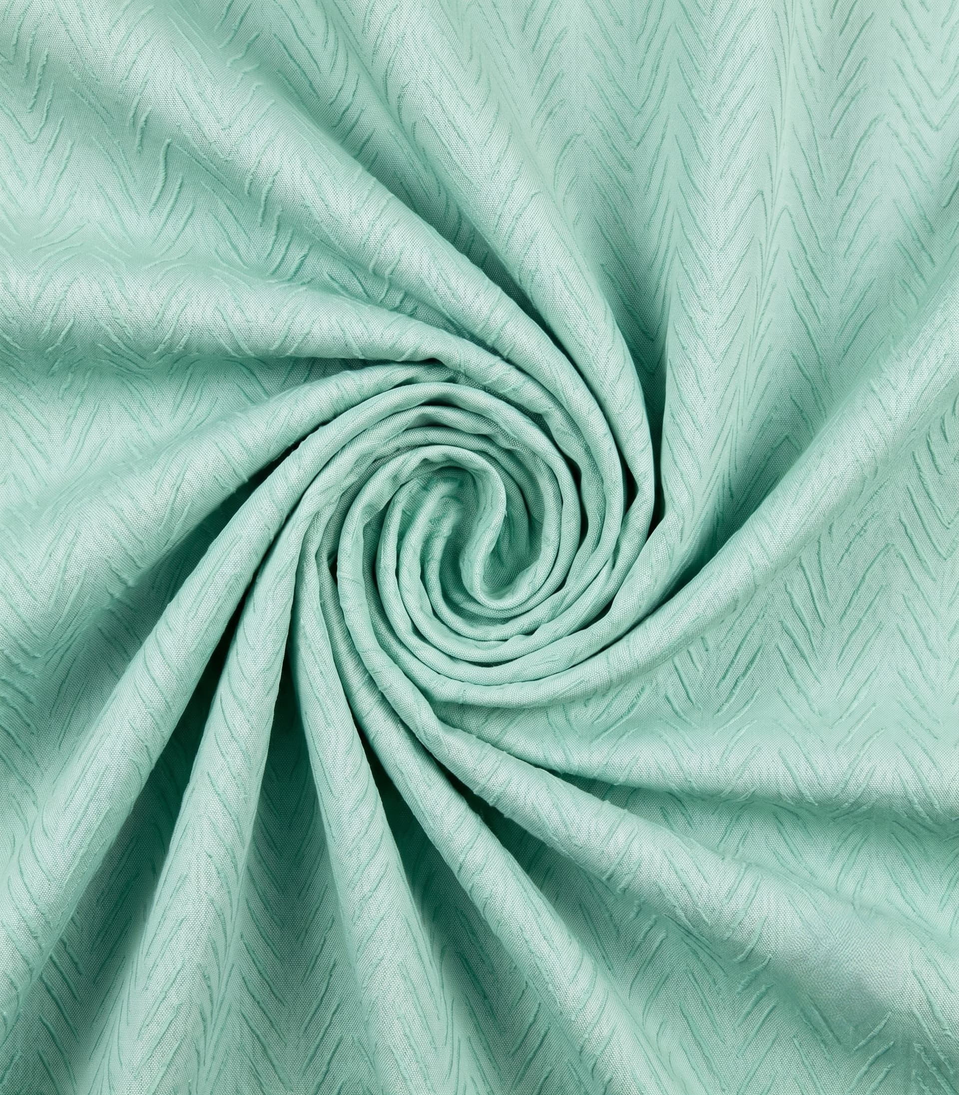 Premium Mint Green Chevron Jacquard Fabric – Luxury Textured Seafoam Sage Herringbone Material for Custom Drapery, Curtains, Roman Shades, and High-End Home Decor Accessories (Includes Free Design Consultation & Swatch Service)