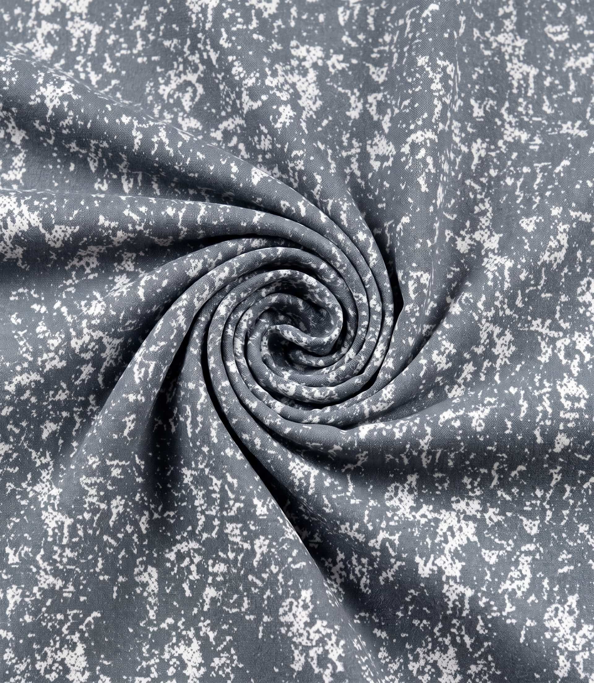 Premium Slate Gray Speckled Mineral Textured Linen Curtain Fabric – Custom Tailored Window Drapes with Free In-Home Design Consultation and Full Installation Services