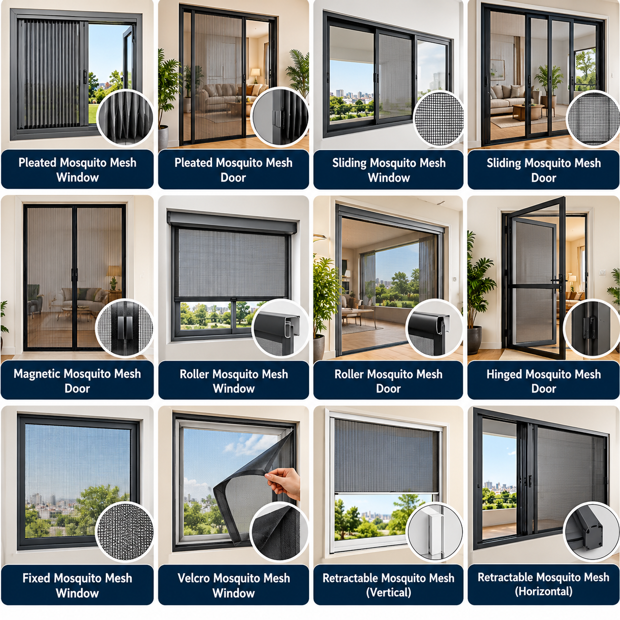 Mosquito Mesh for Windows & Doors