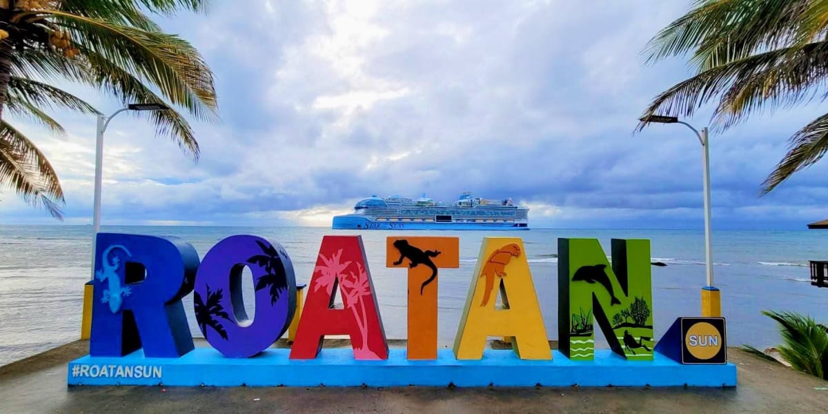 The Roatán sign