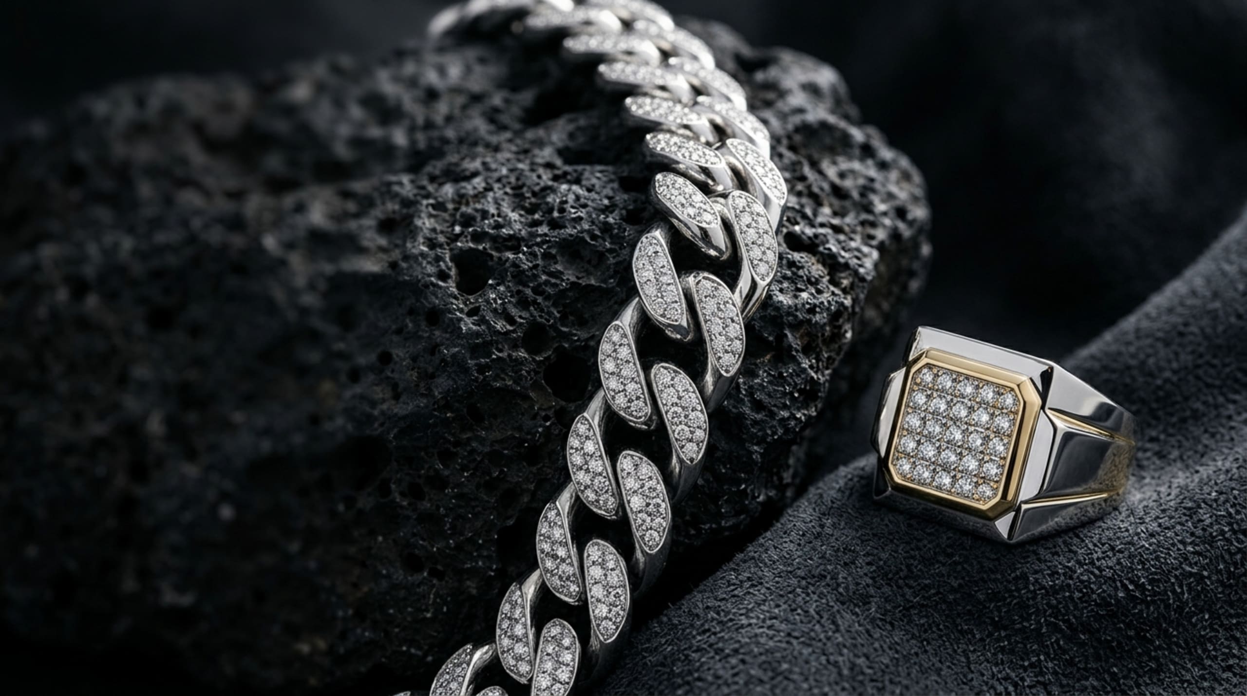 FAB Men’s Fine Diamond Jewellery and Architectural Signet Suite