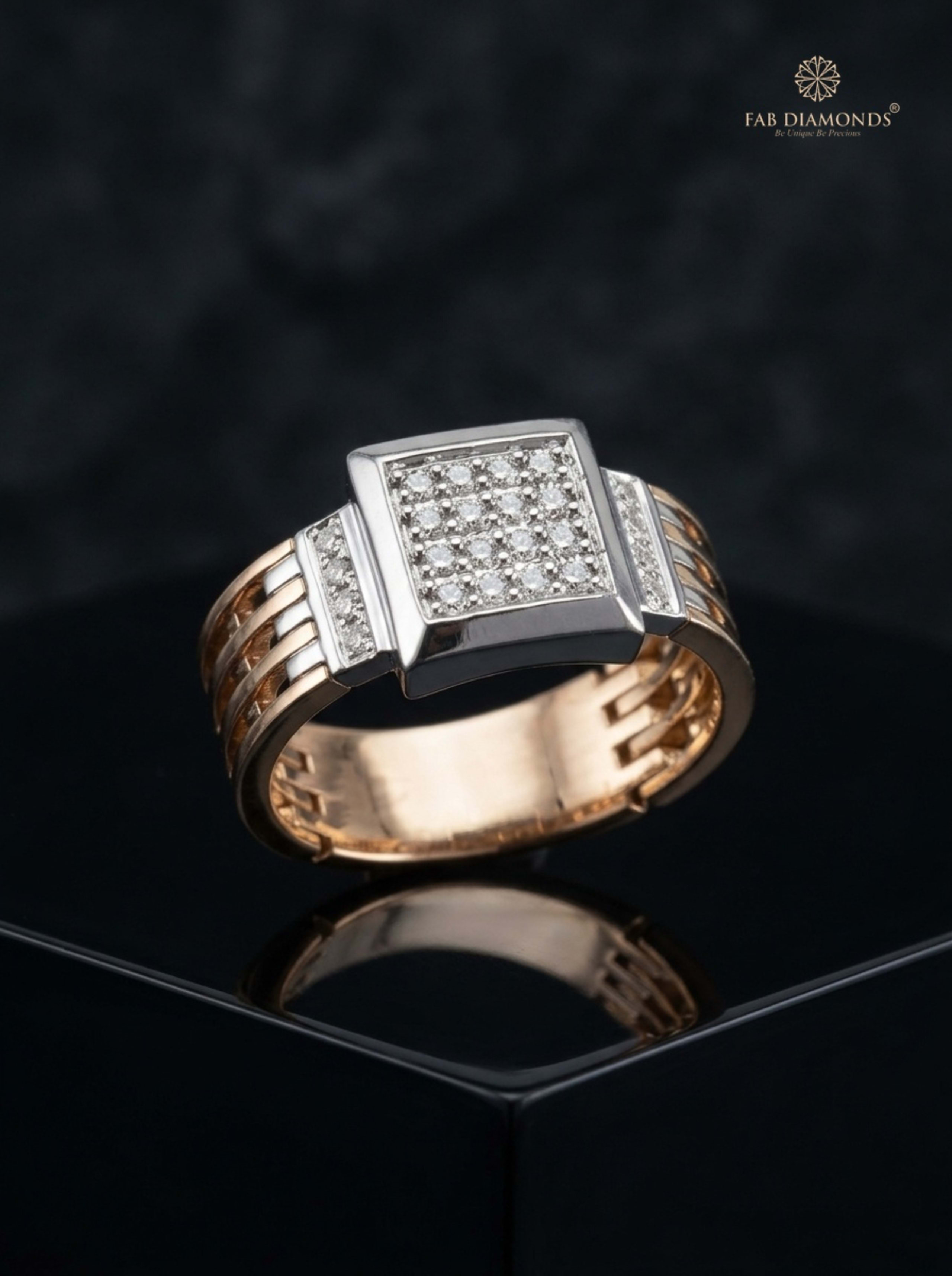 Samrat Imperial Quad-Cluster Men’s Ring on atelier display