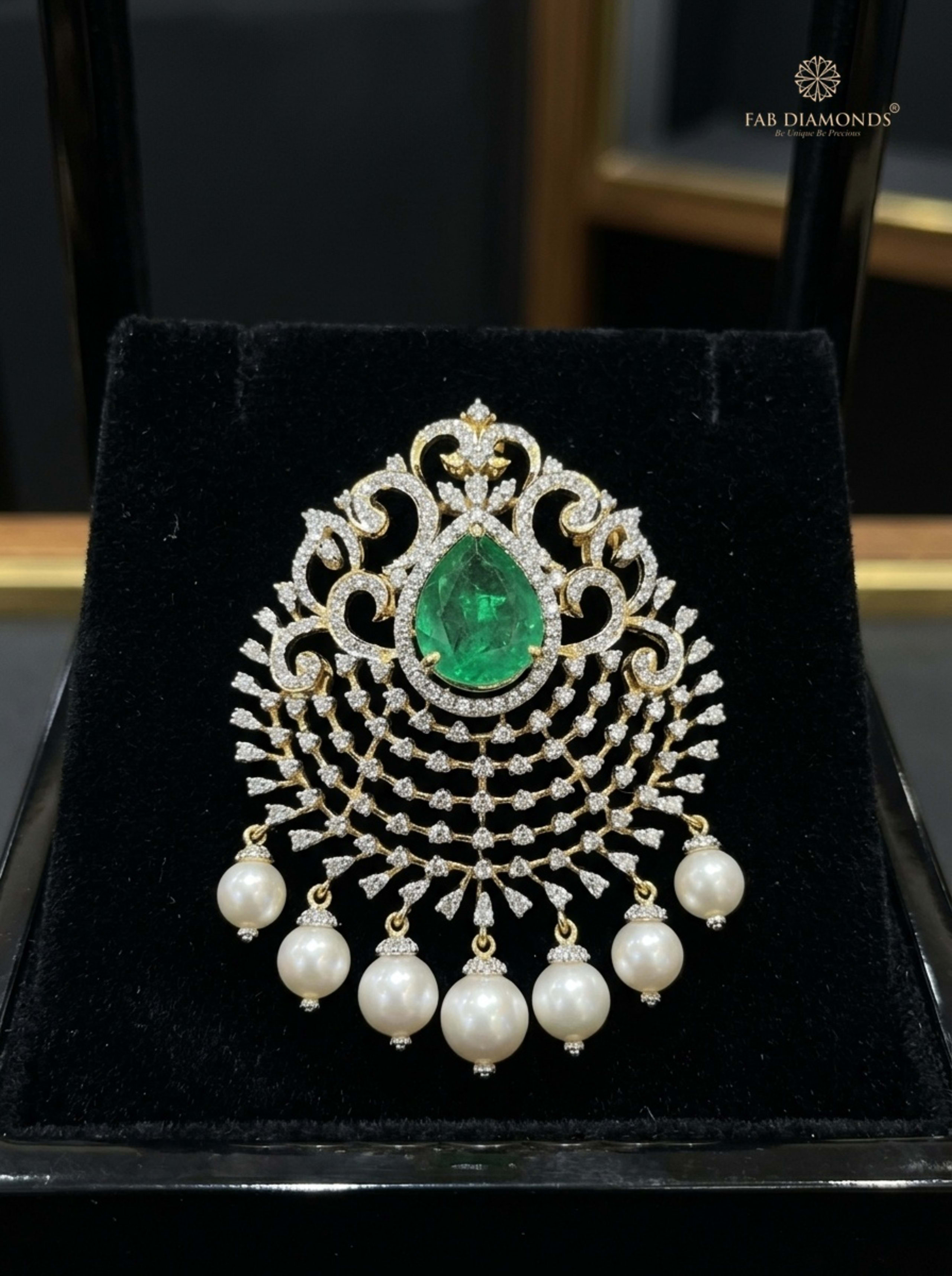 Solitaire & Motif Diamond Pendants