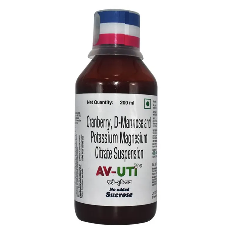 AV-UTI - Cranberry, D-Mannose and Potassium Magnesium Citrate Suspension
