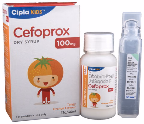 CEFOPROX 100mg Dry Syrup