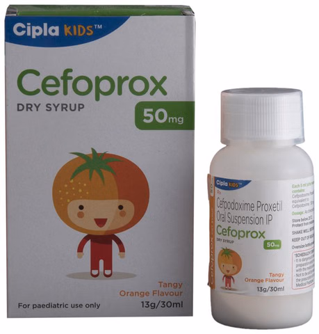 CEFOPROX 50mg Dry Syrup