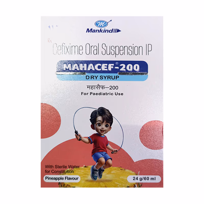 MAHACEF-200 Dry Syrup