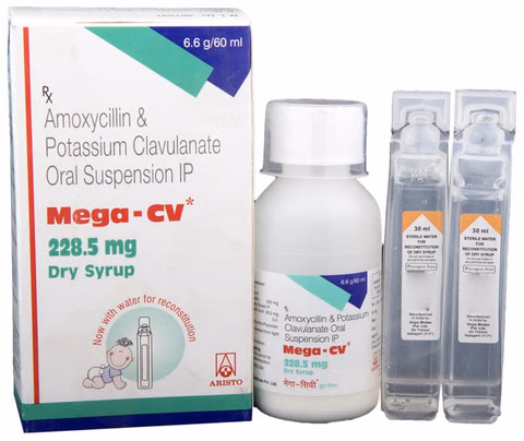 MEGA-CV 228.5mg Dry Syrup