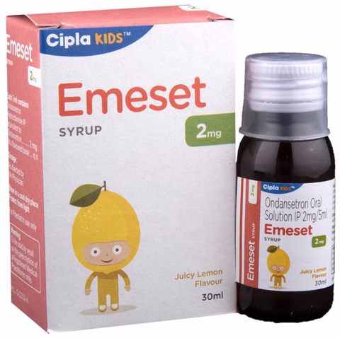 Emeset Syrup 2mg 30ml - Cipla Kids
