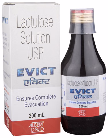 Evict Solution 250ml - Lactulose Solution IP - Ensures Complete Evacuation