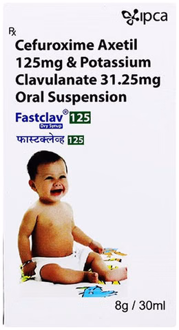 Fastclav 125 Dry Syrup 30ml