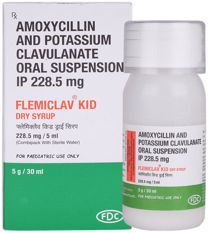 Flemiclav Kid Dry Syrup 30ml