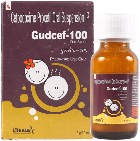 Gudcef-100 Dry Syrup 60ml