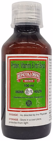 Hepatoglobine Mikros Syrup 100ml
