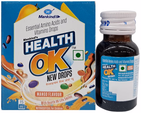 Health OK New Drops 15ml Mango Flavour