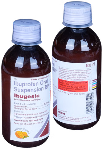 Ibugesic Suspension 100ml