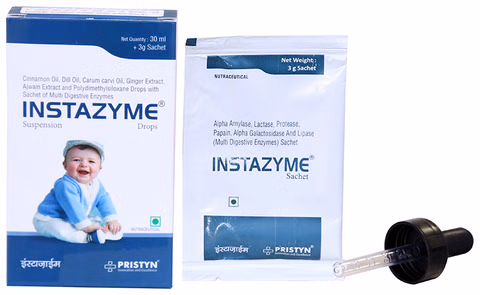 Instazyme Suspension Drops 30ml + 3g Sachet