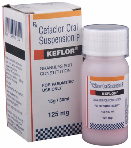 Keflor Oral Suspension 125mg 30ml