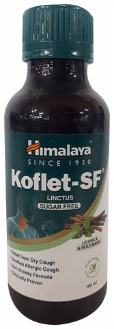 Koflet-sf Linctus Sugar Free 100ml