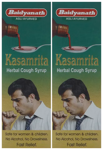 Baidyanath Kasamrita Herbal Cough Syrup
