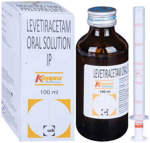 Keppra Oral Solution 100ml - Levetiracetam 100 Mg/ml